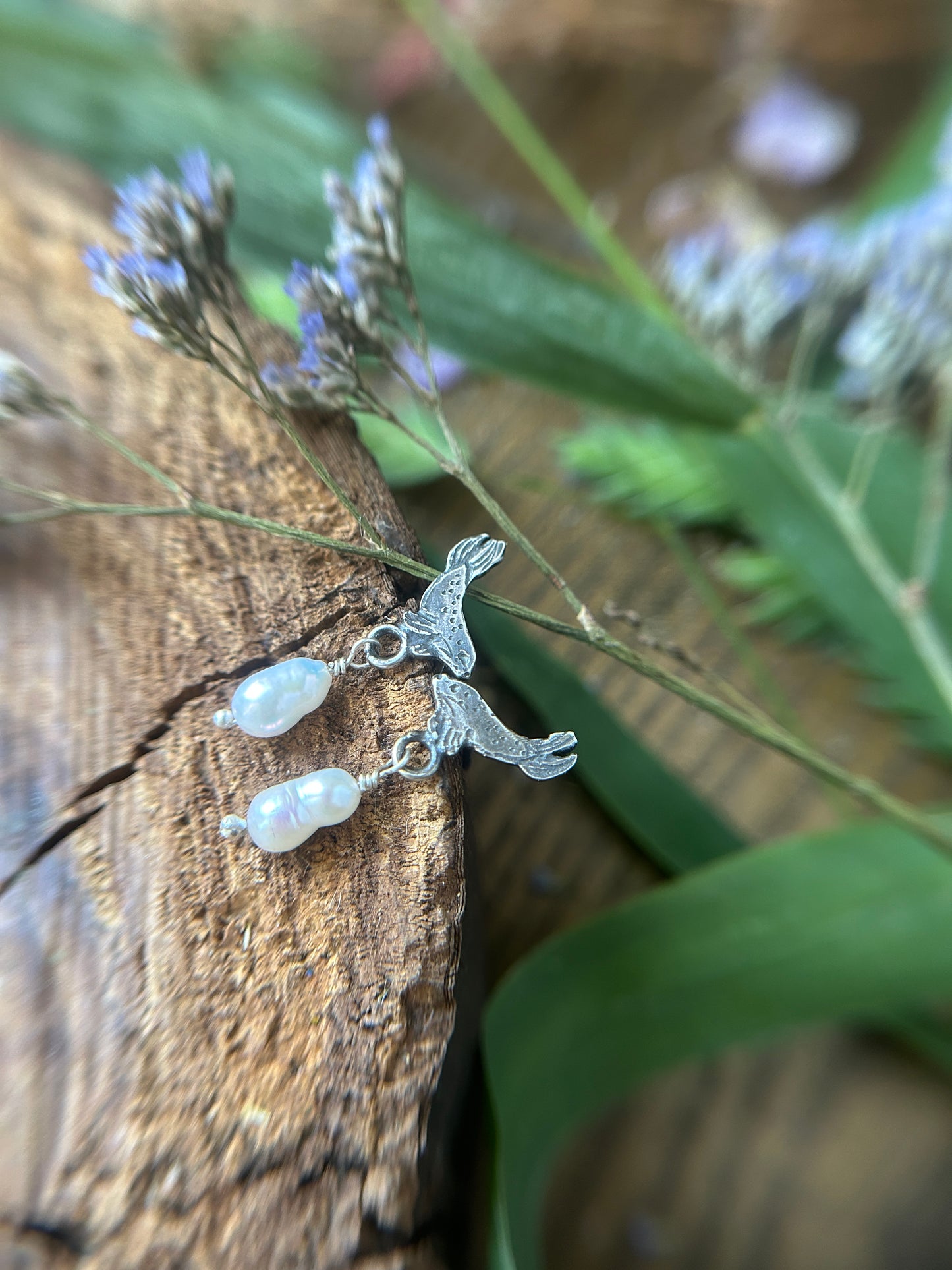 Mini Selkie Seal Post Earrings- sterling silver jewelry