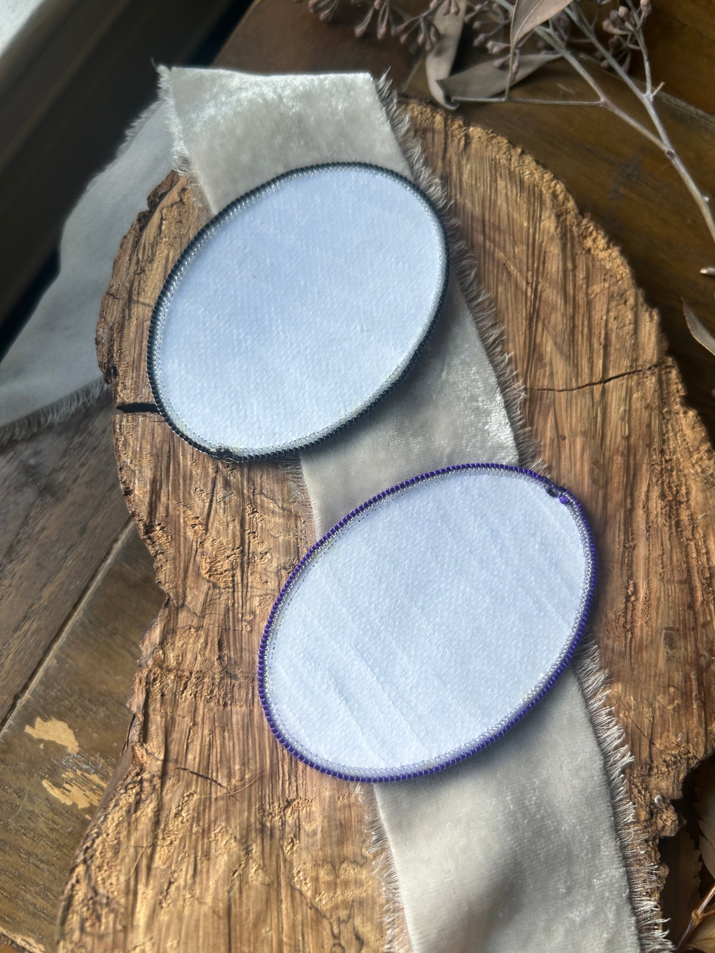 Sew-on oval shaped Patch- your choice of opposum or owl