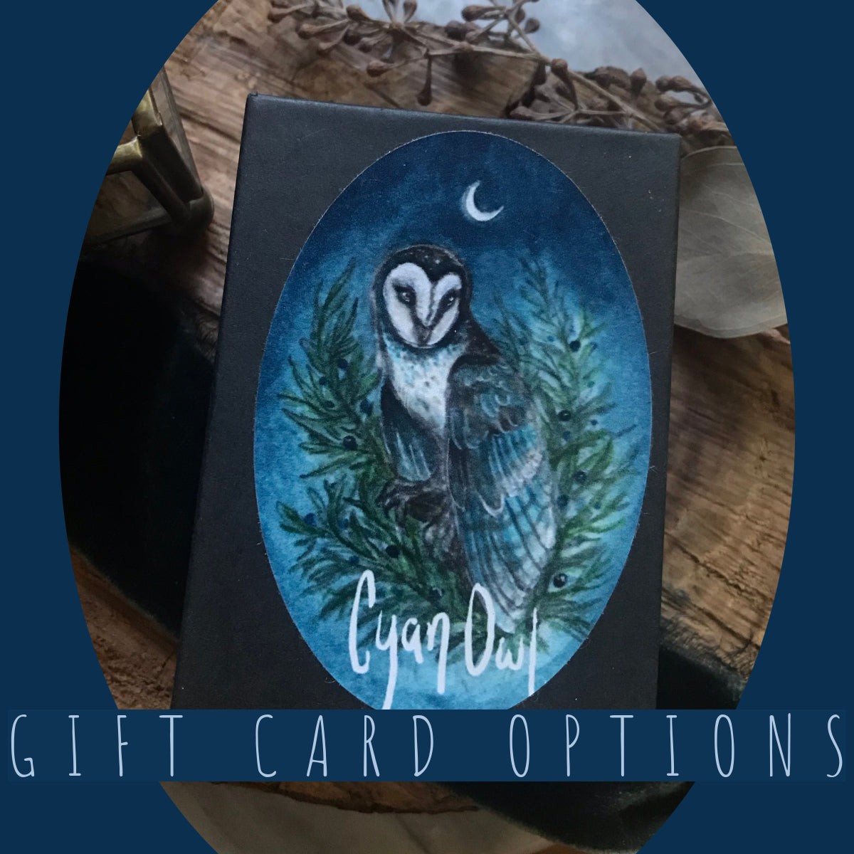 Cyan Owl gift card