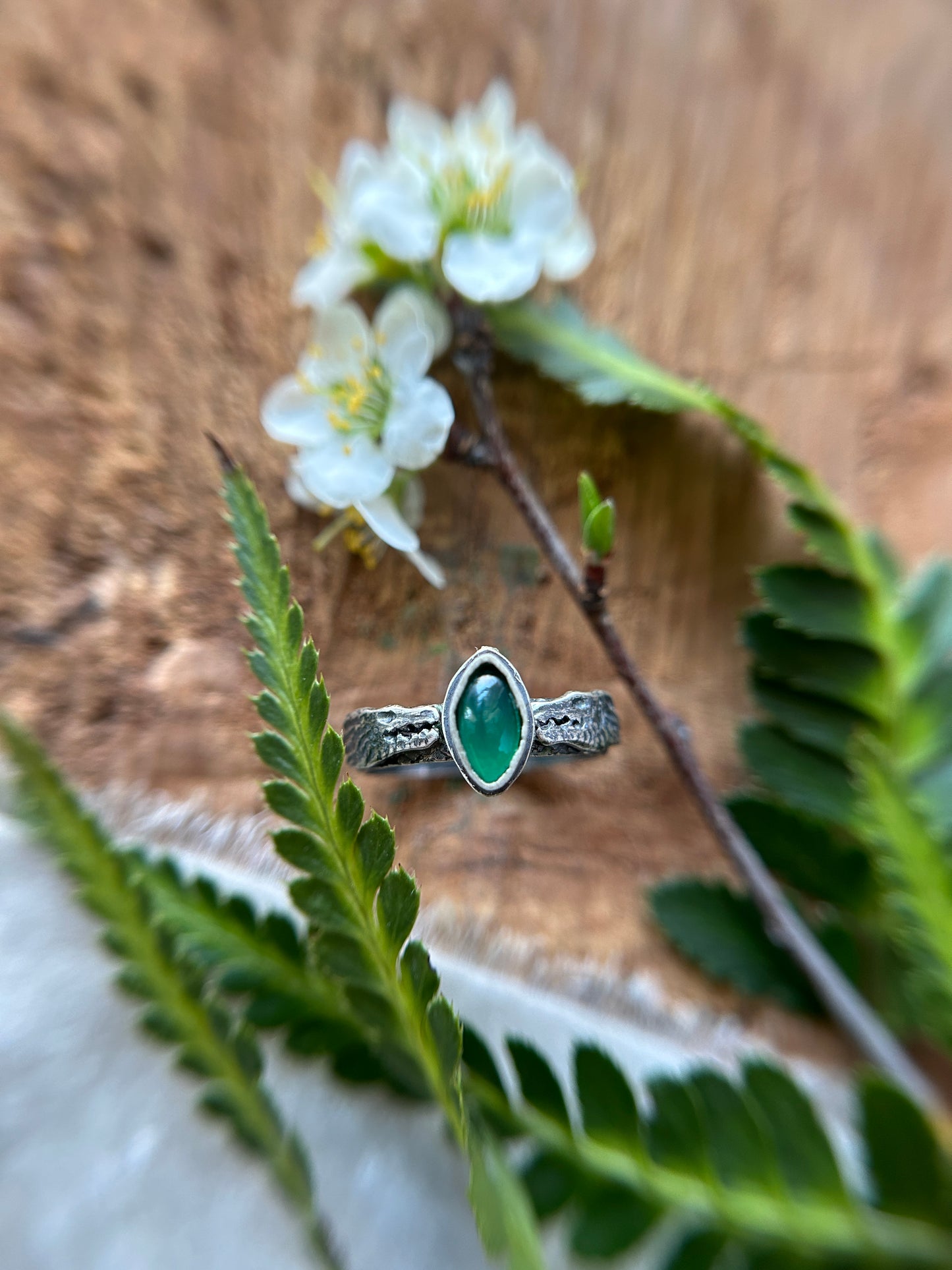 dragon ring in your choice of gemstone - made to order sterling silver jewelry