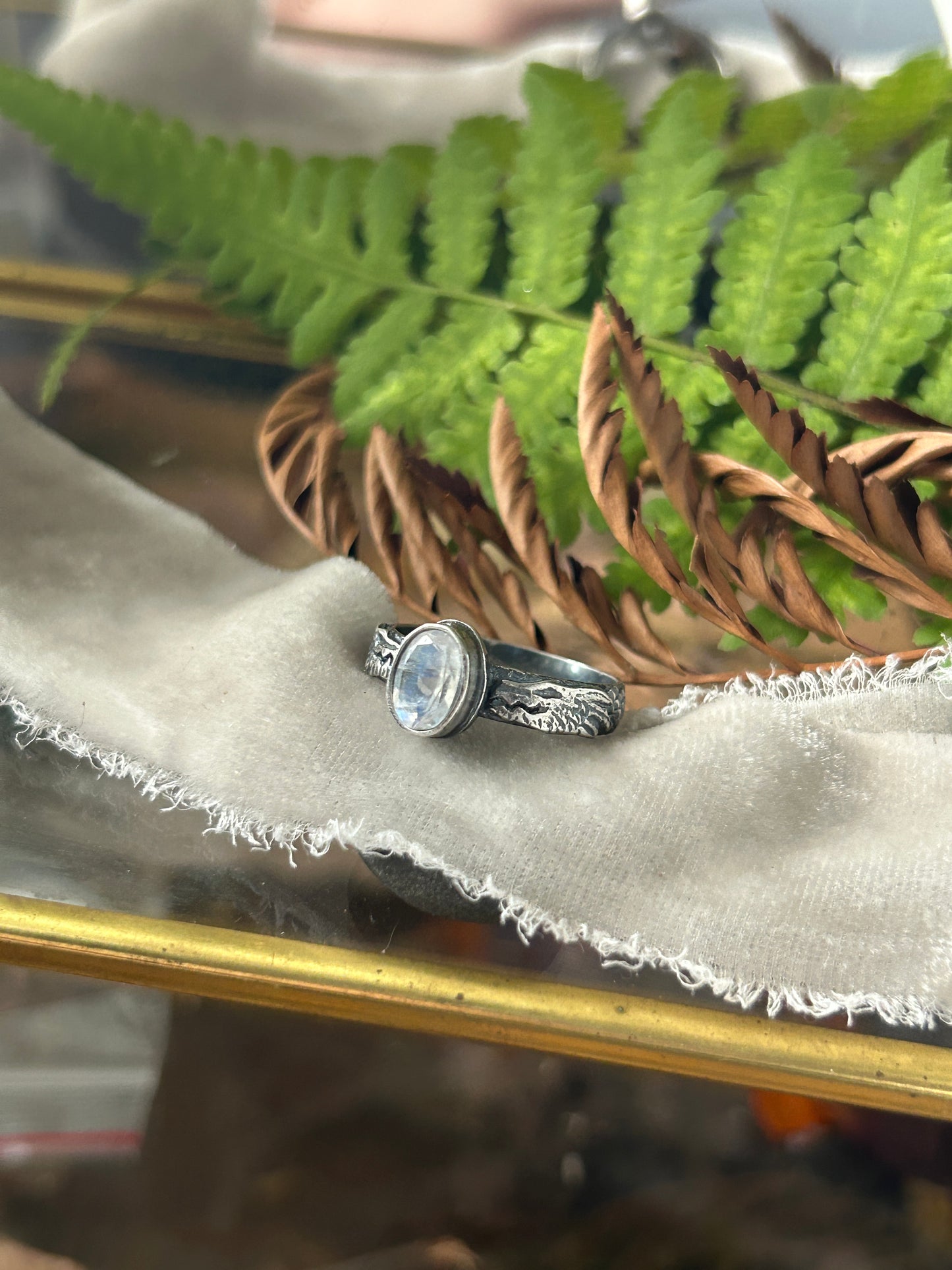 Dragon ring in your choice of gemstone - made to order sterling silver jewelry