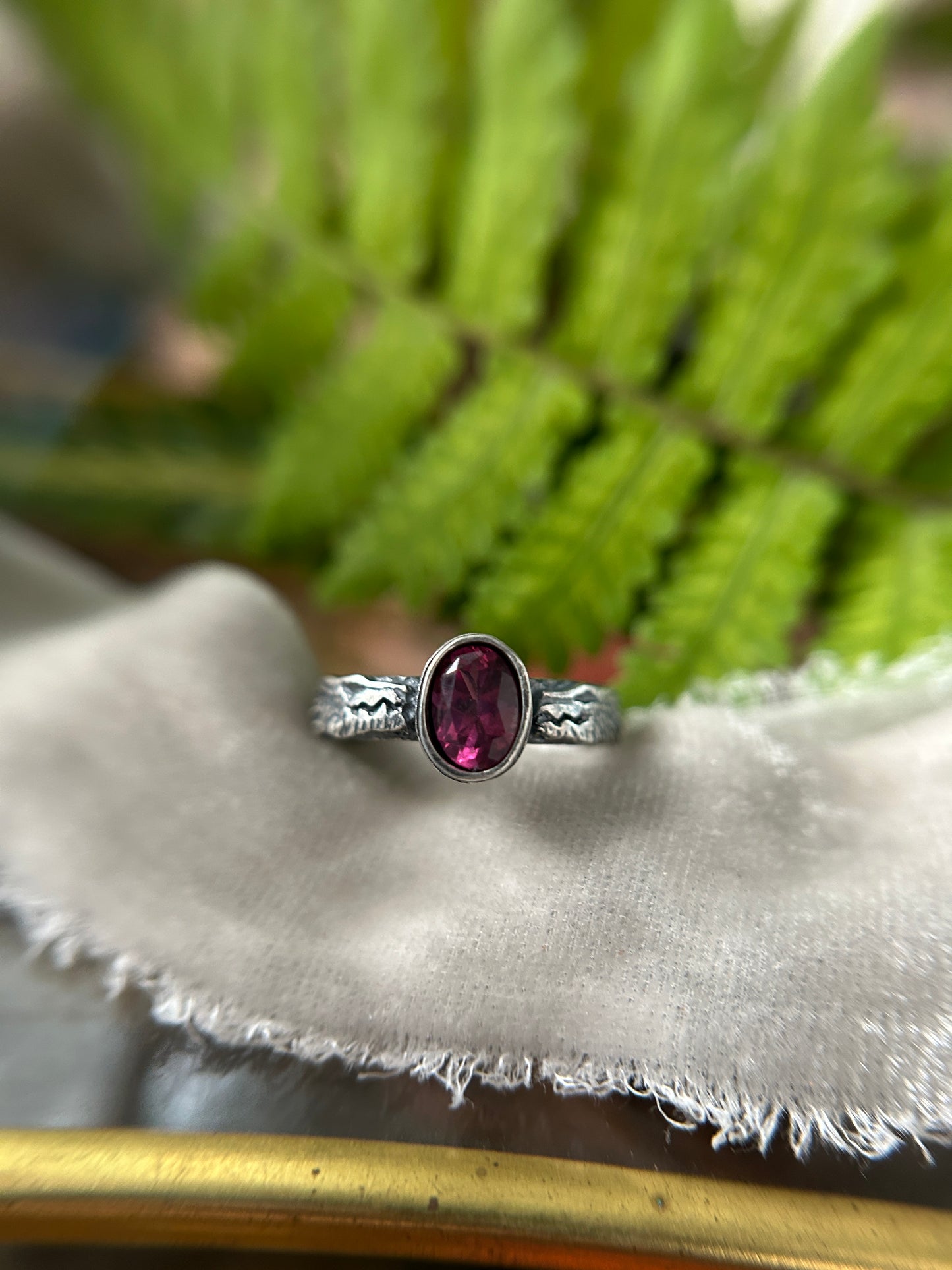 Dragon ring in your choice of gemstone - made to order sterling silver jewelry