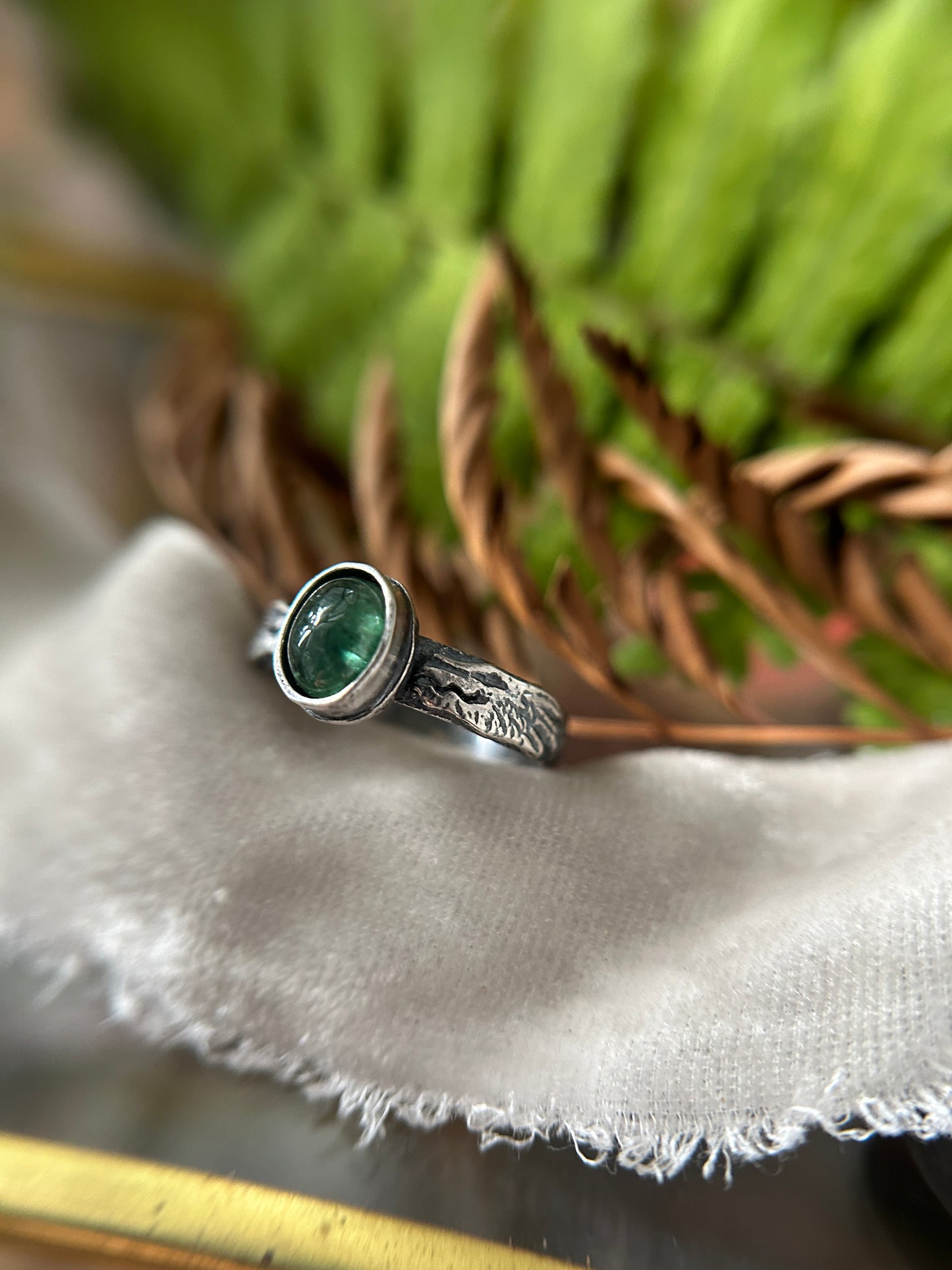 Dragon ring in your choice of gemstone - made to order sterling silver jewelry