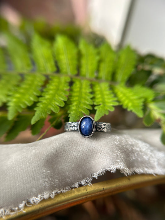Dragon ring in your choice of gemstone - made to order sterling silver jewelry