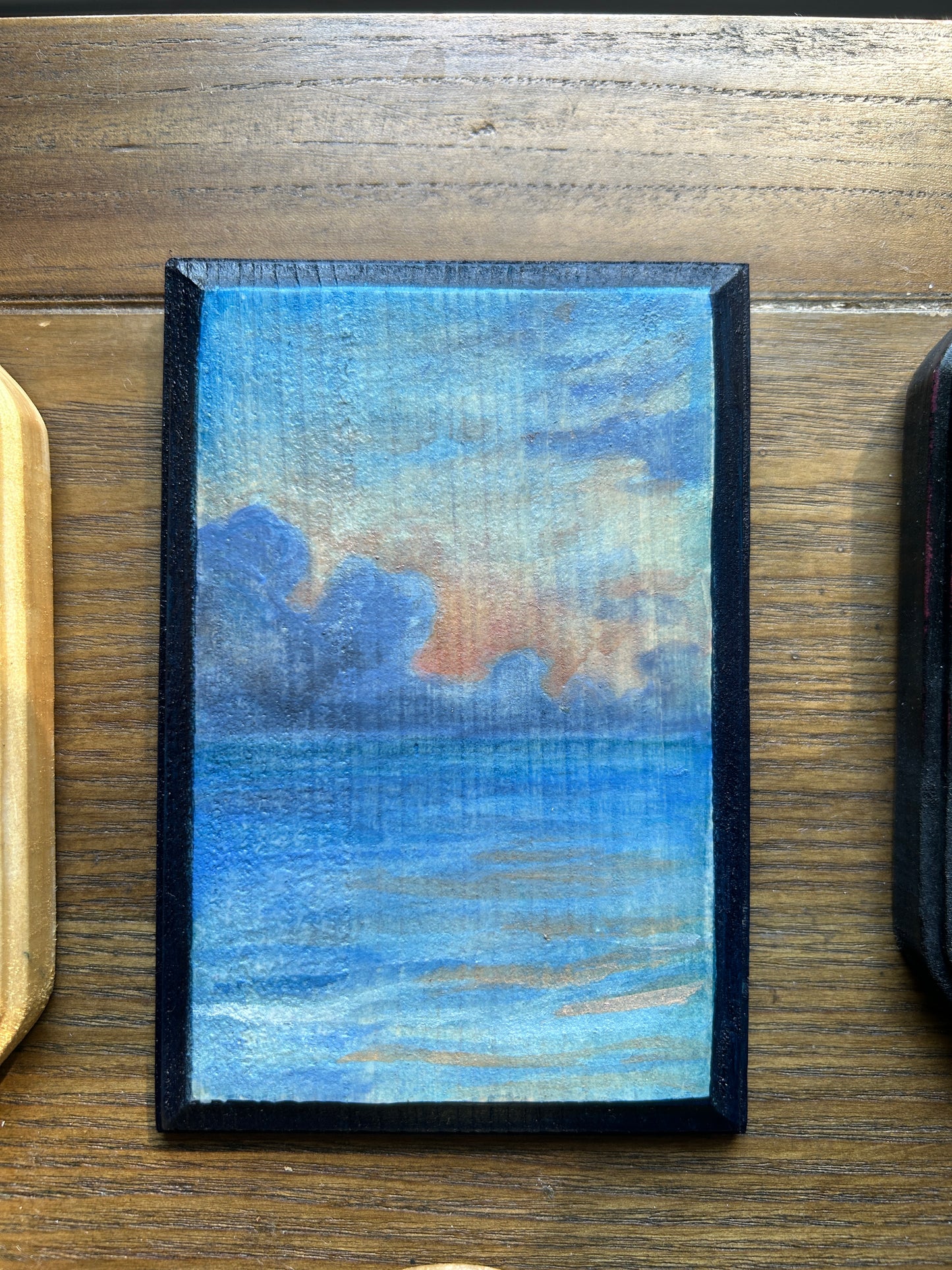 Miniature Original Watercolor Painting- assorted nature and animal paintings on wood