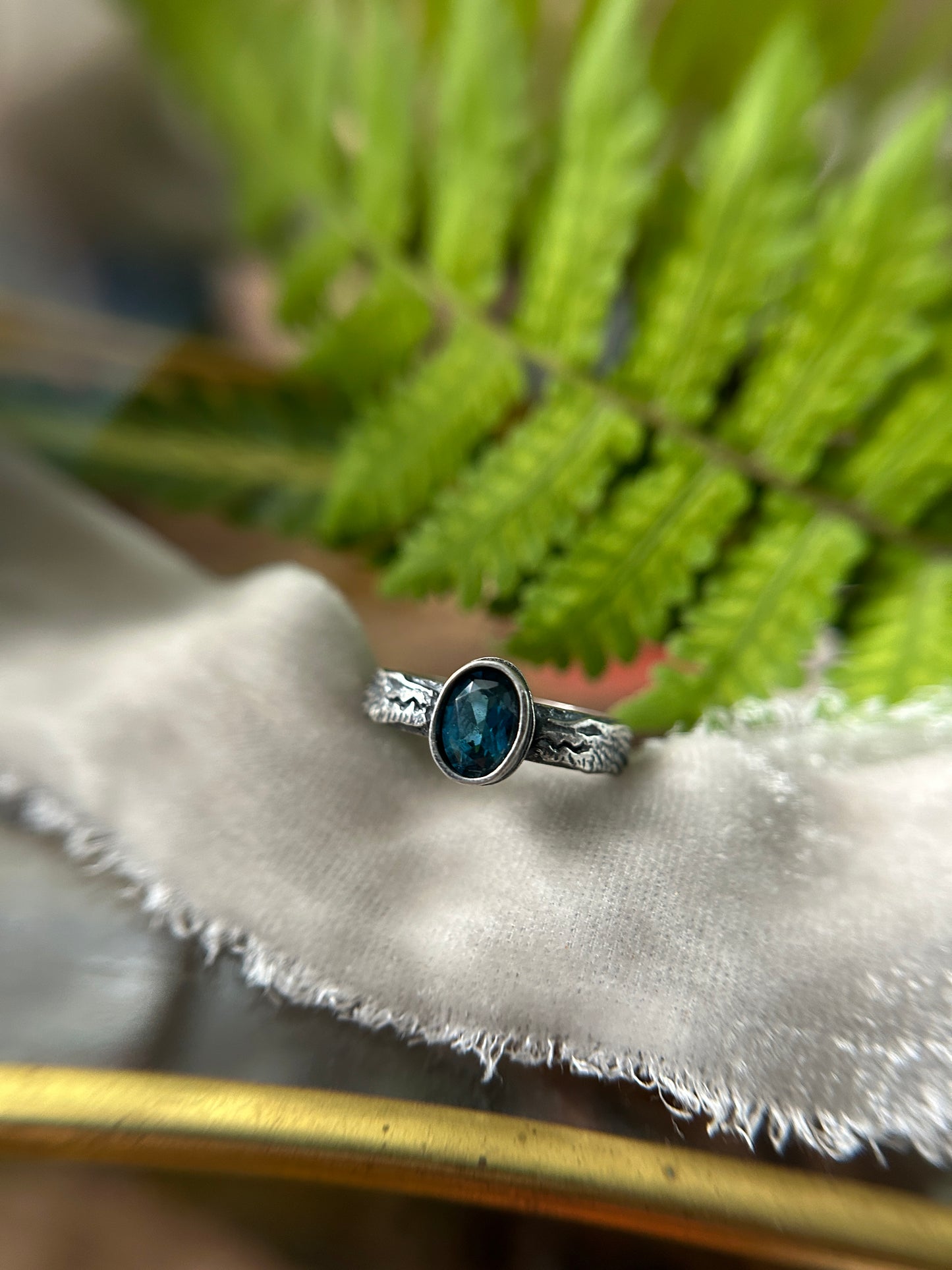 Dragon ring in your choice of gemstone - made to order sterling silver jewelry
