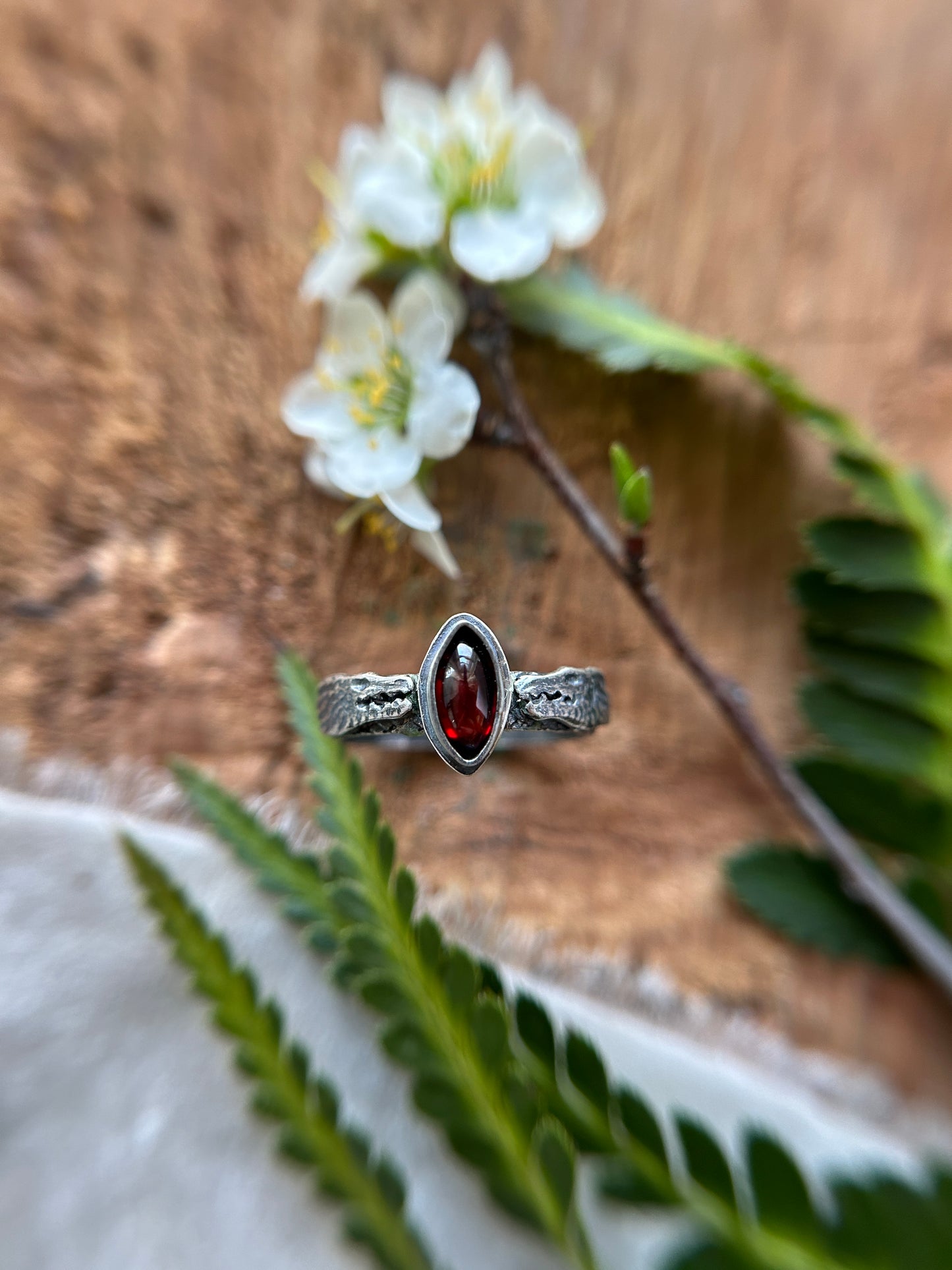 dragon ring in your choice of gemstone - made to order sterling silver jewelry