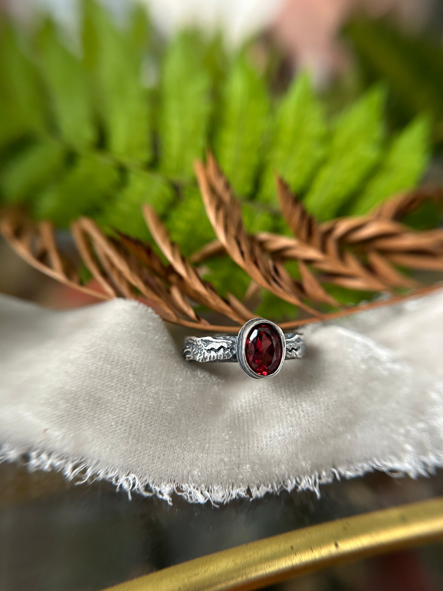 Dragon ring in your choice of gemstone - made to order sterling silver jewelry